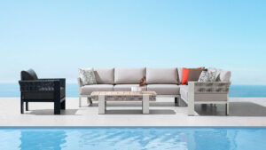 Ensemble salons de jardin design luxe italien