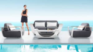 Mobilier de jardin haut de gamme ONDA