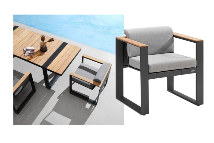 Fauteuil repas de jardin Cambusa