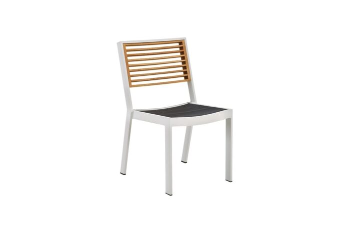 Chaises et table de jardin Haut de gamme 4 places Aluminium YORK – Image 7
