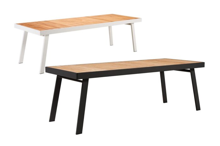 Ensemble chaises et table de jardin 10 personnes YORK – Image 6