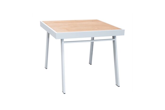 Chaises et table de jardin Haut de gamme 4 places Aluminium YORK – Image 11